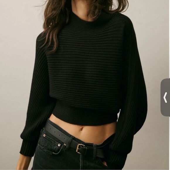 Anthropologie The Kendall mock-Neck Sweater - Picture 2 of 4